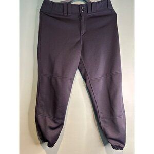 Mizuno Women’s Softball Pants Size Medium Black Athletic Belt Loop Aesthetic per